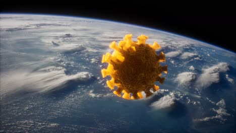 Coronavirus-Covid-19-Asteroid-In-Der-Nähe-Der-Erde